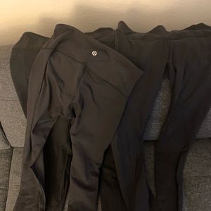 3 lululemon skinny leggings